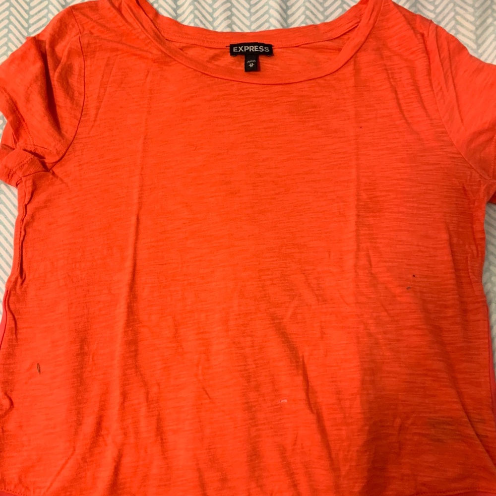 Express Coral Blouse